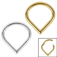 V Shaped Hinged Ring.