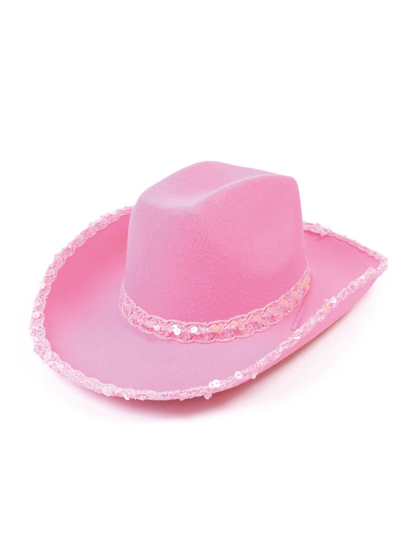 Pink Sequin Cowboy Hat
