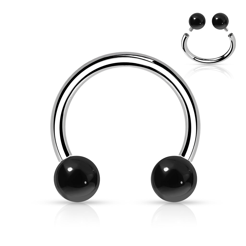 Stone Ball Horseshoe.