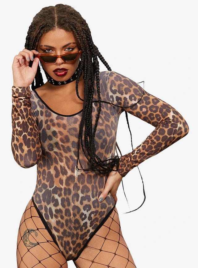 Cheetah High Rise Bodysuit