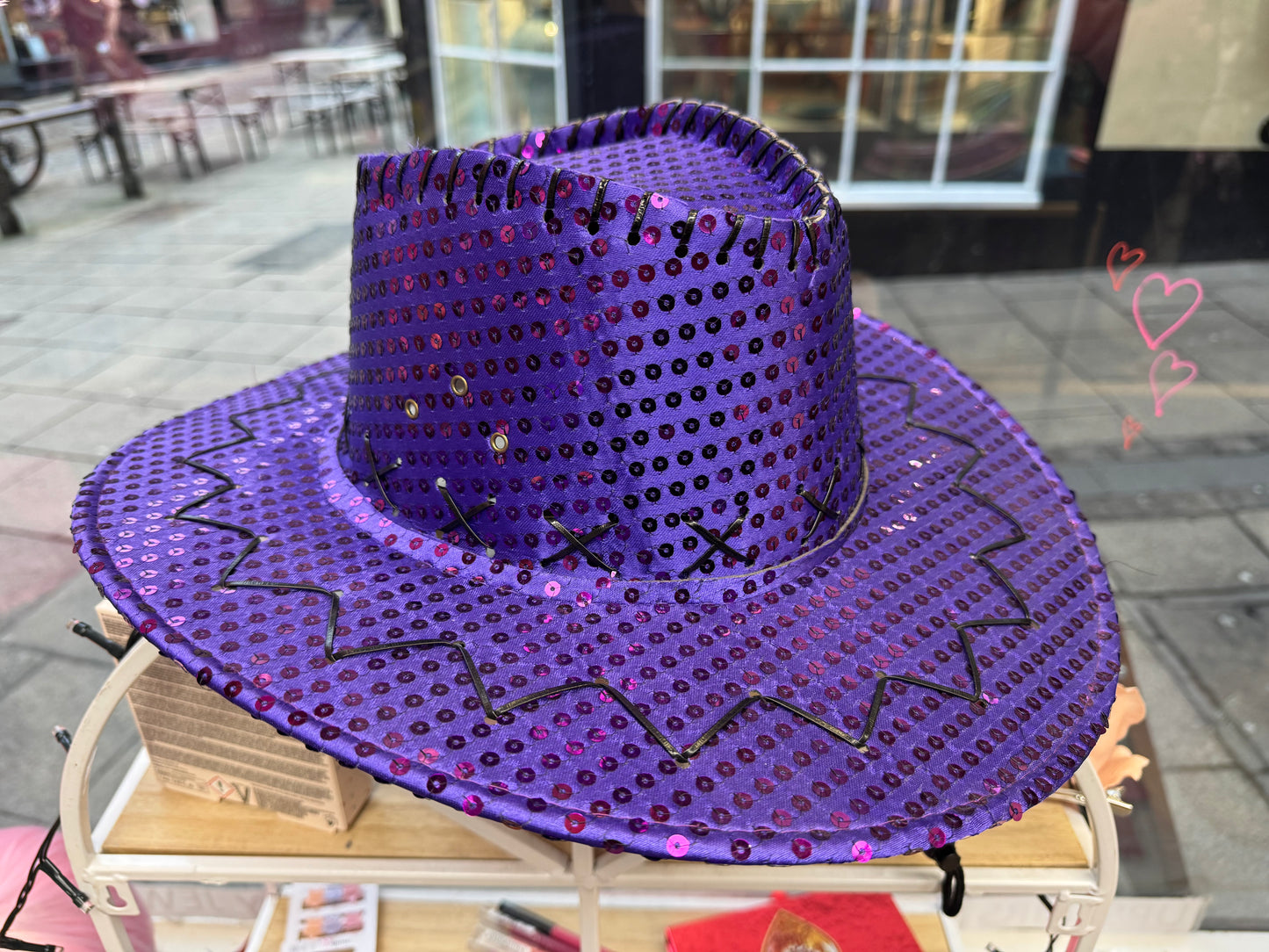 Sequin Cowboy Hat