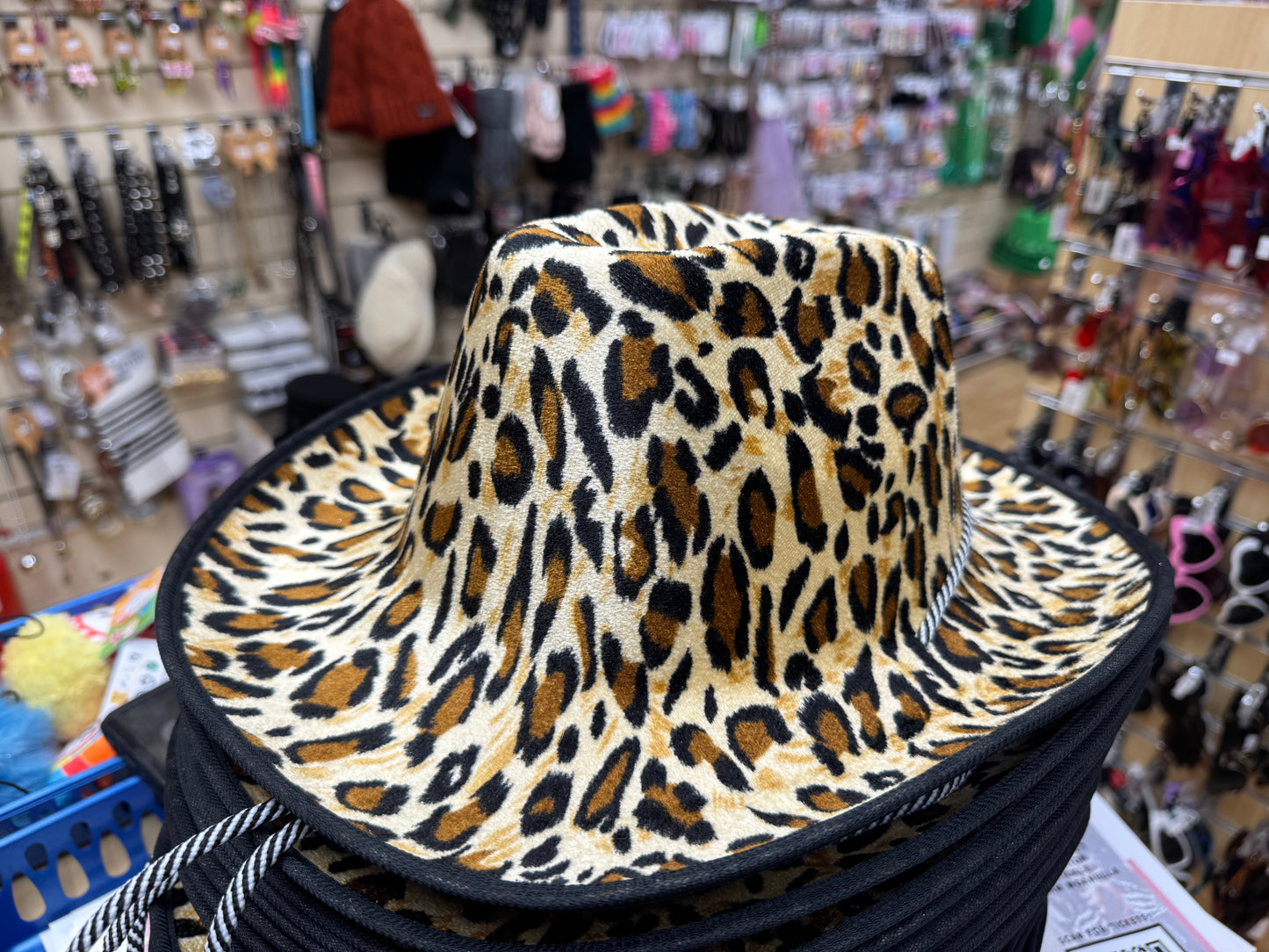 Leopard Print Cowboy Hat