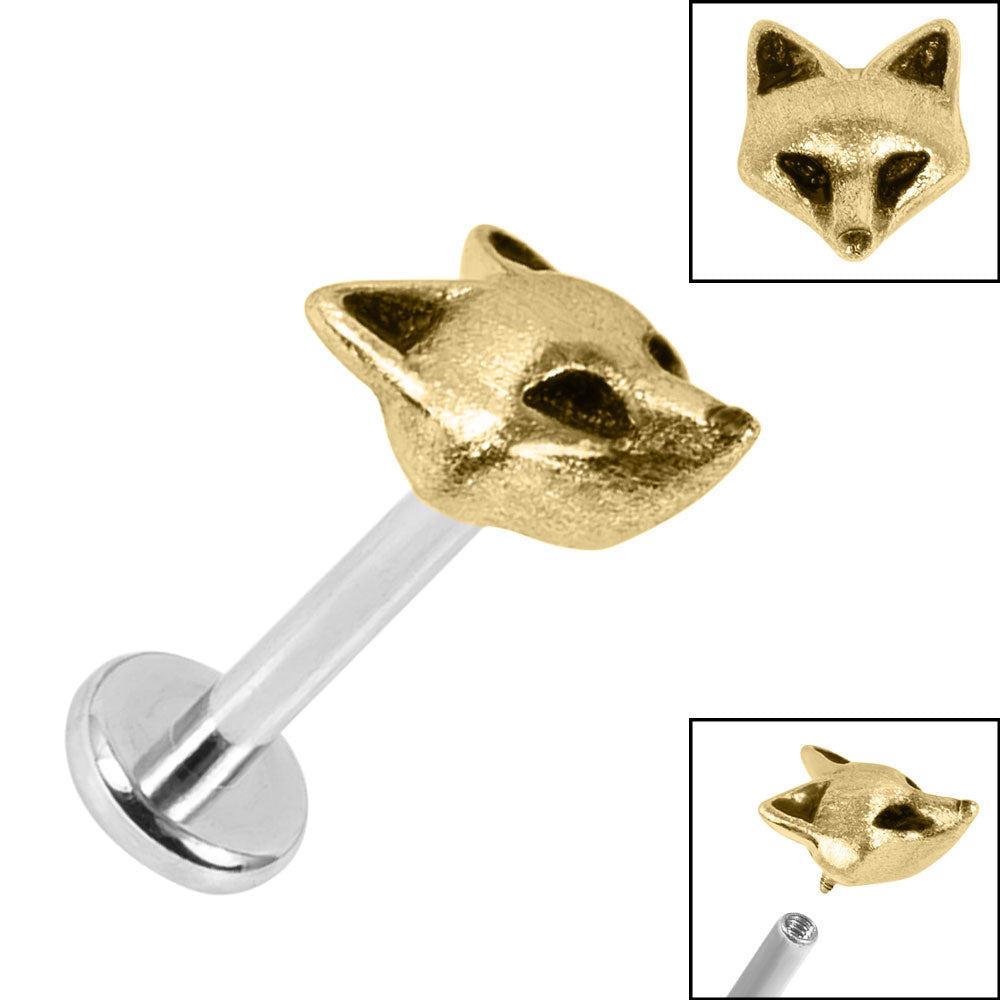 Titanium Fox Labret