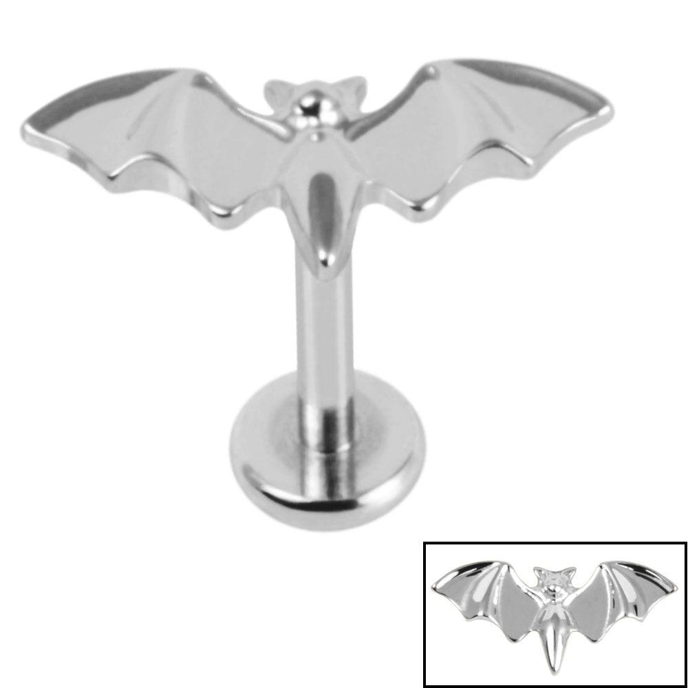 Titanium Vampire Bat Labret.
