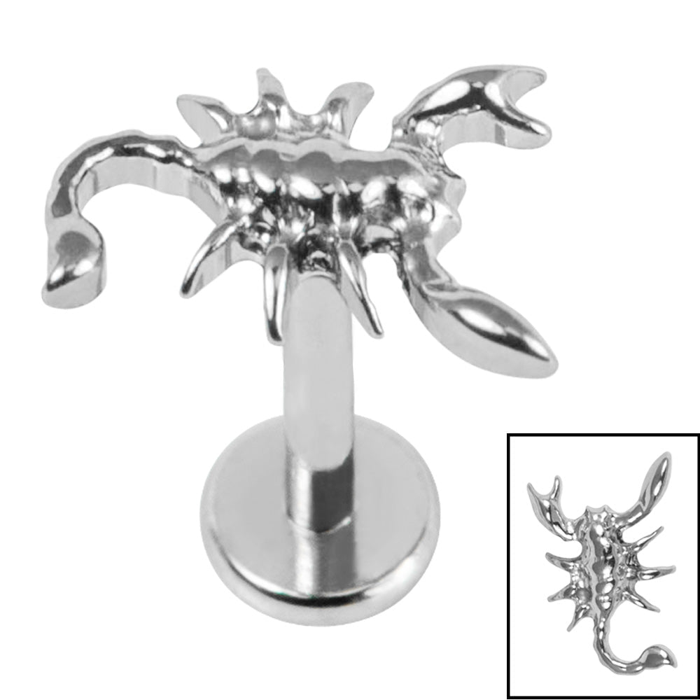 Titanium Scorpion Labret.