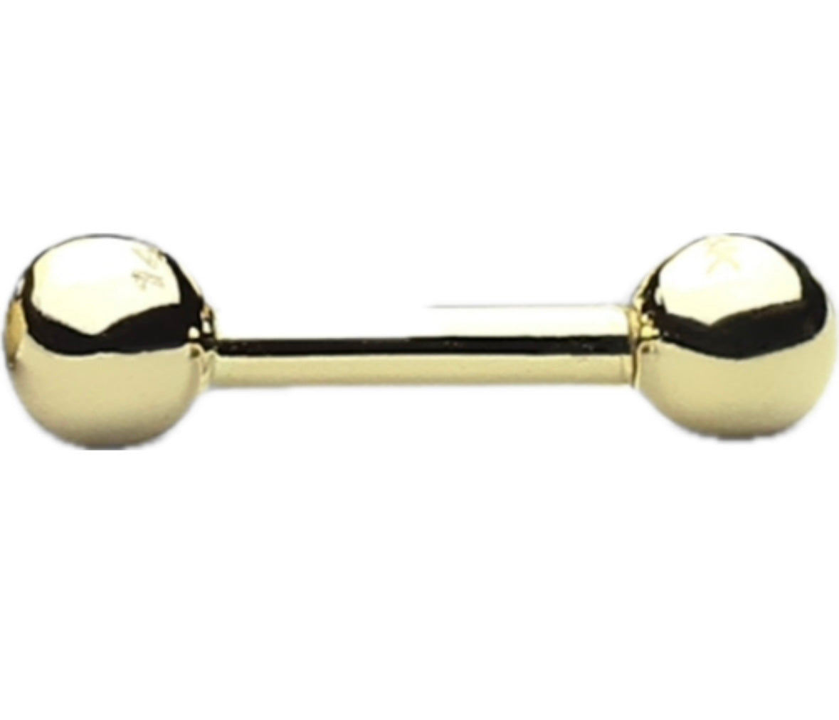 Gold Titanium Barbell