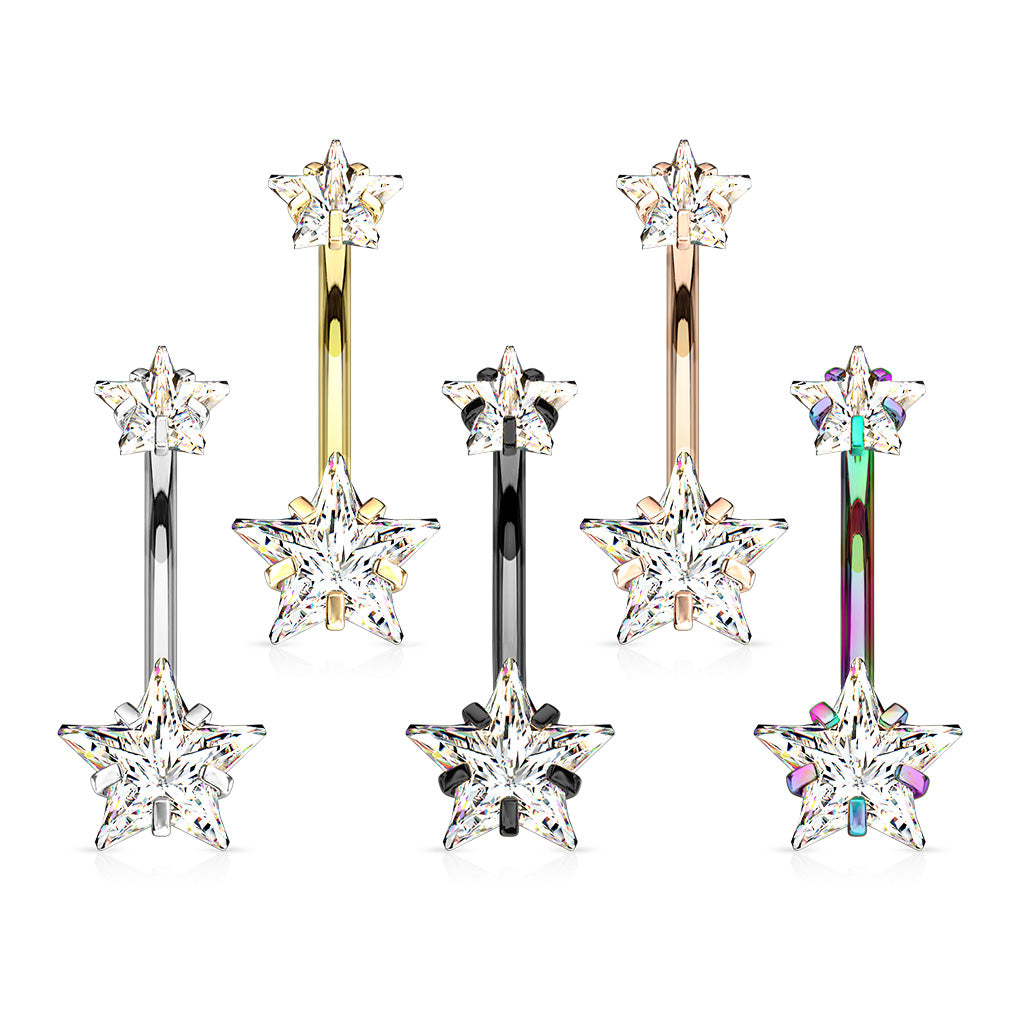 Double Star Belly Bar.