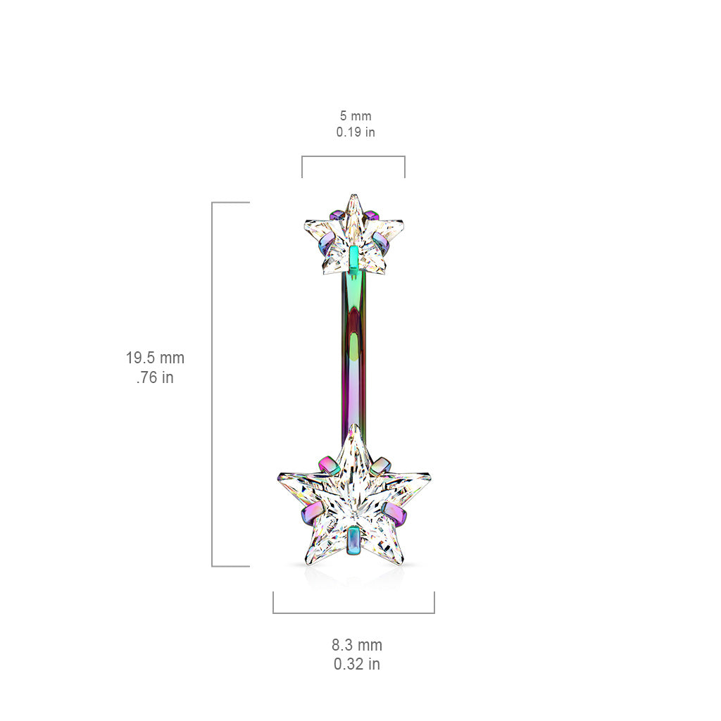 Double Star Belly Bar.