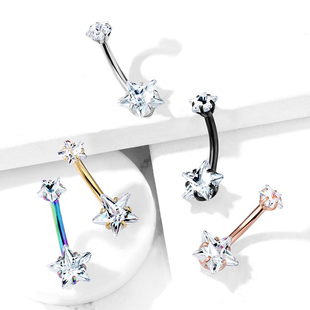 Double Star Belly Bar.