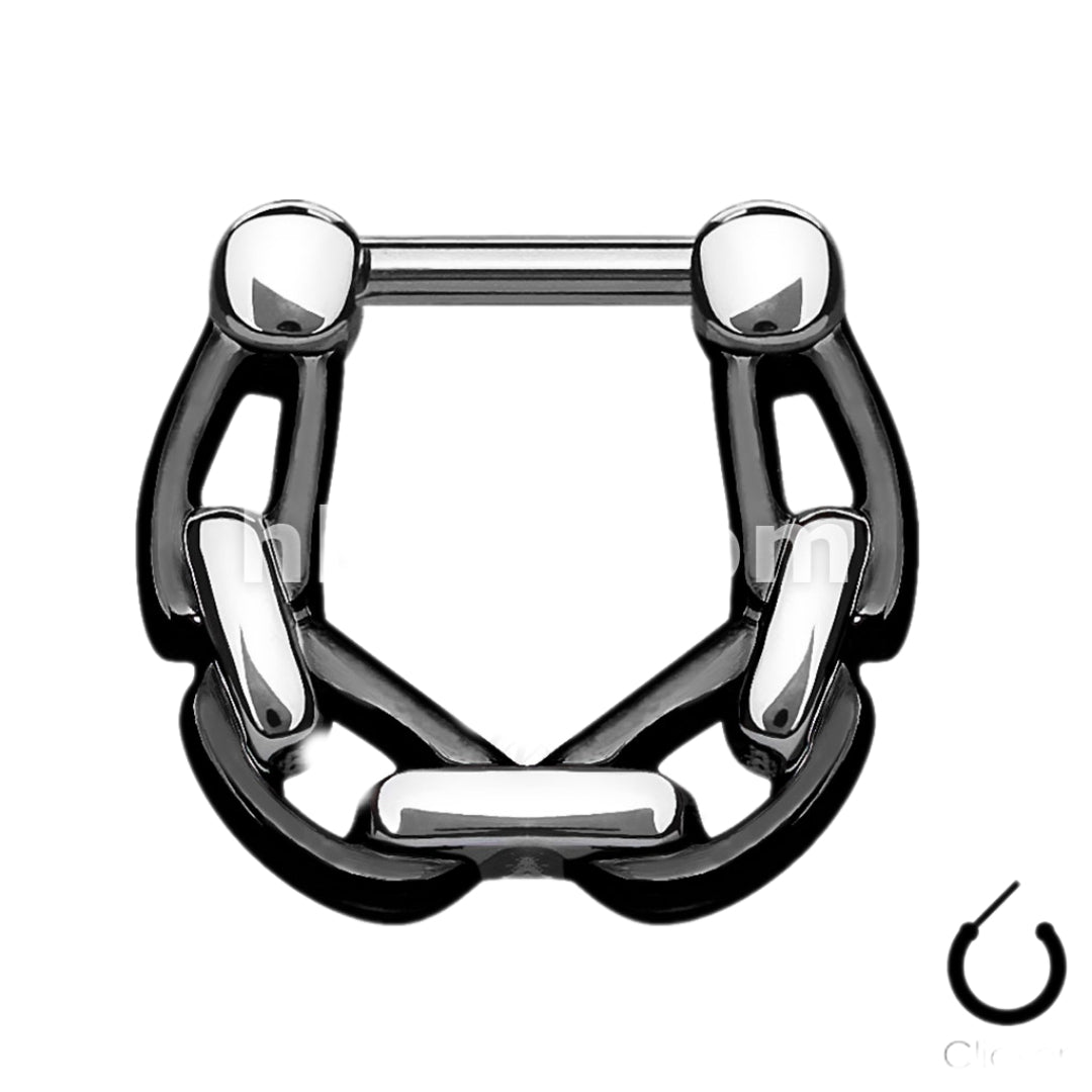 Chain Link Septum Clicker.