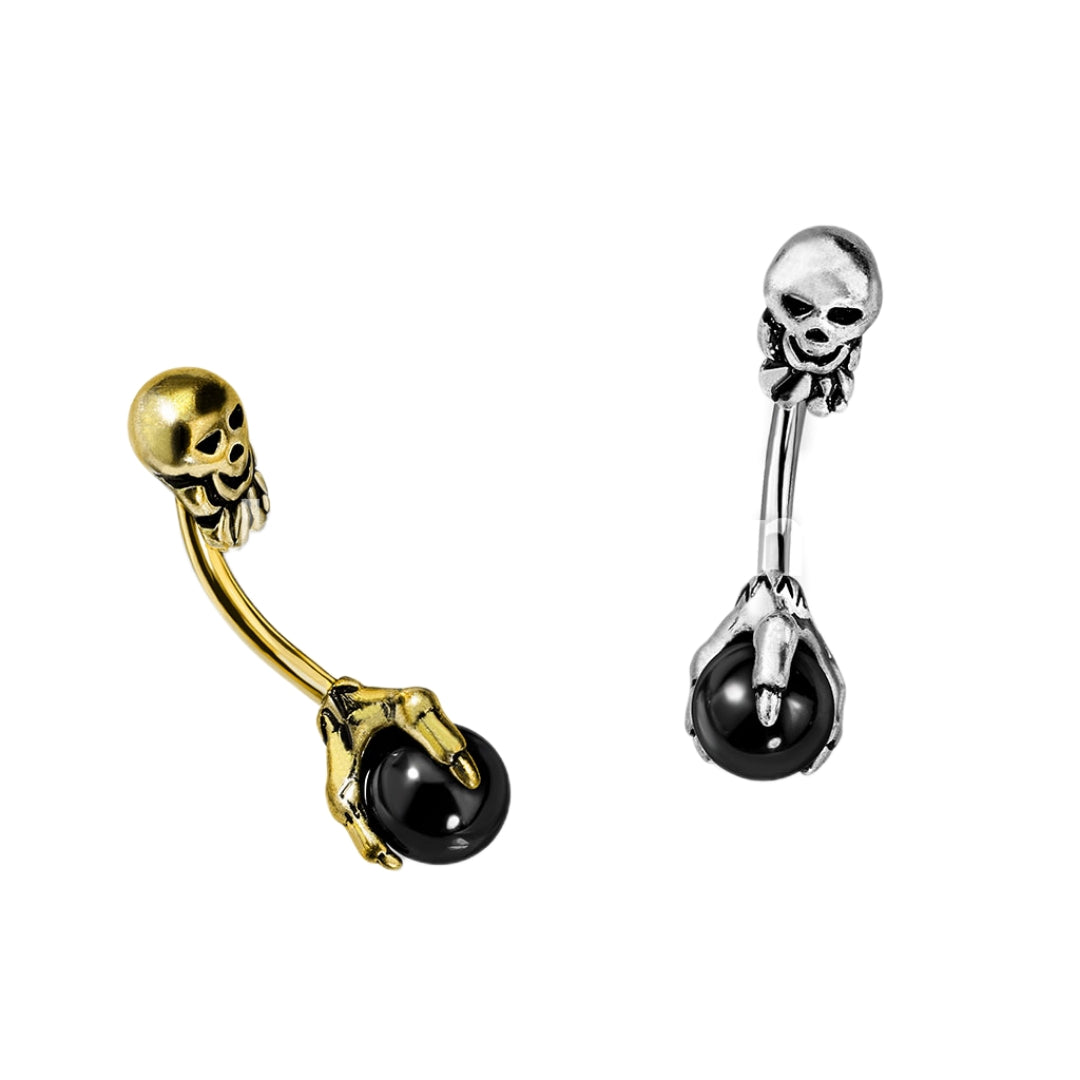Skull and Claw Belly Bar.