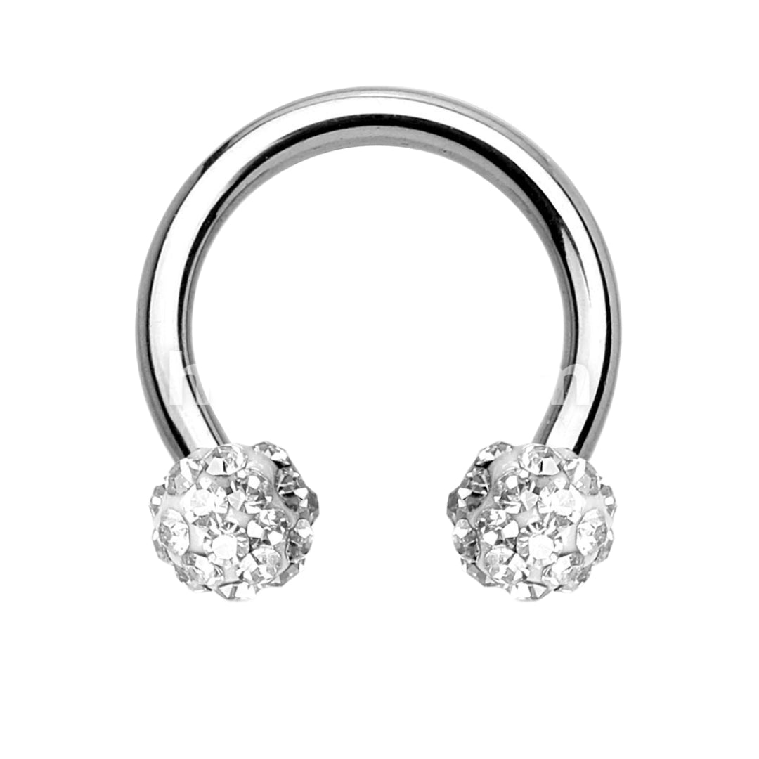 Disco Ball Horseshoe.