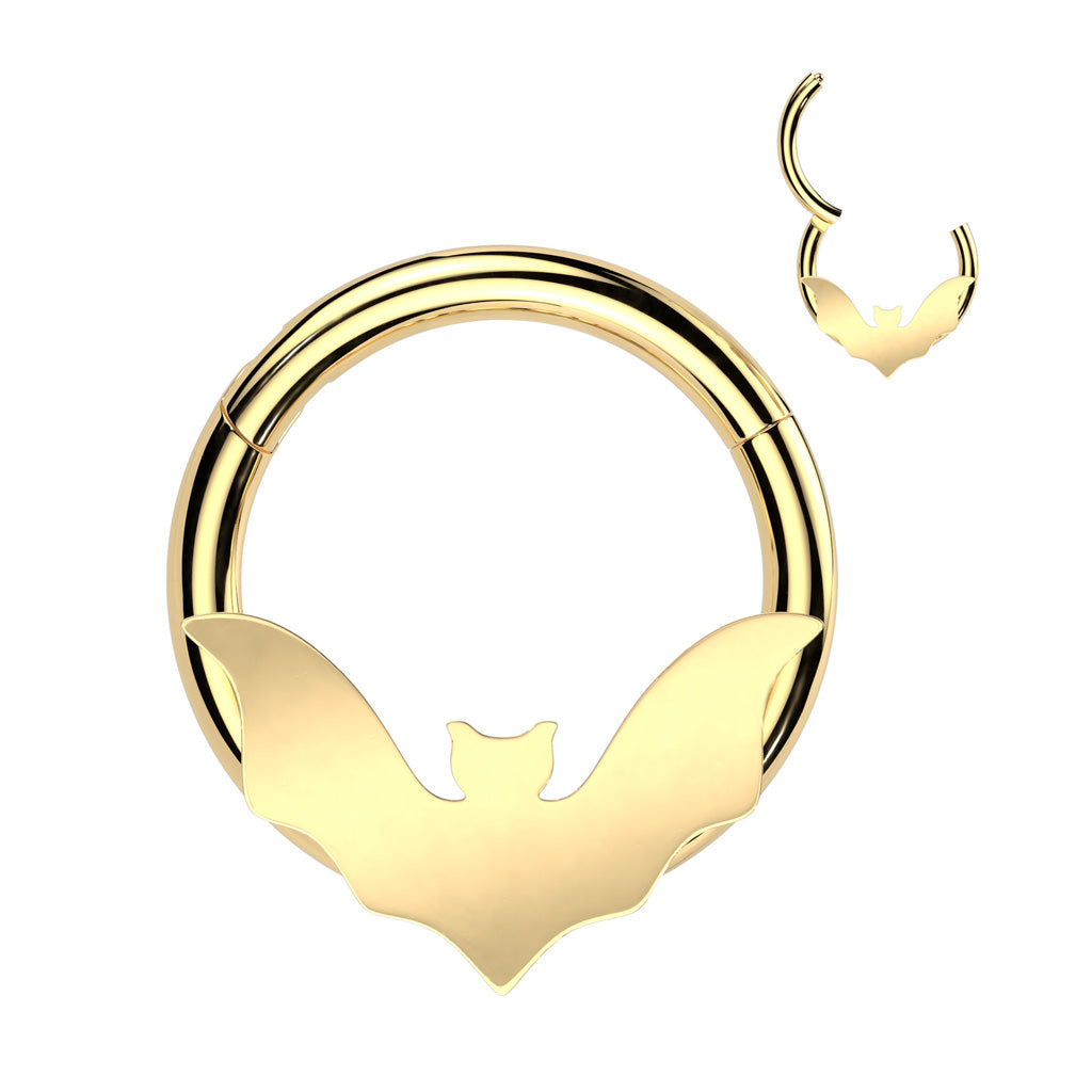 Forward Facing Bat Hinged Segment Ring.
