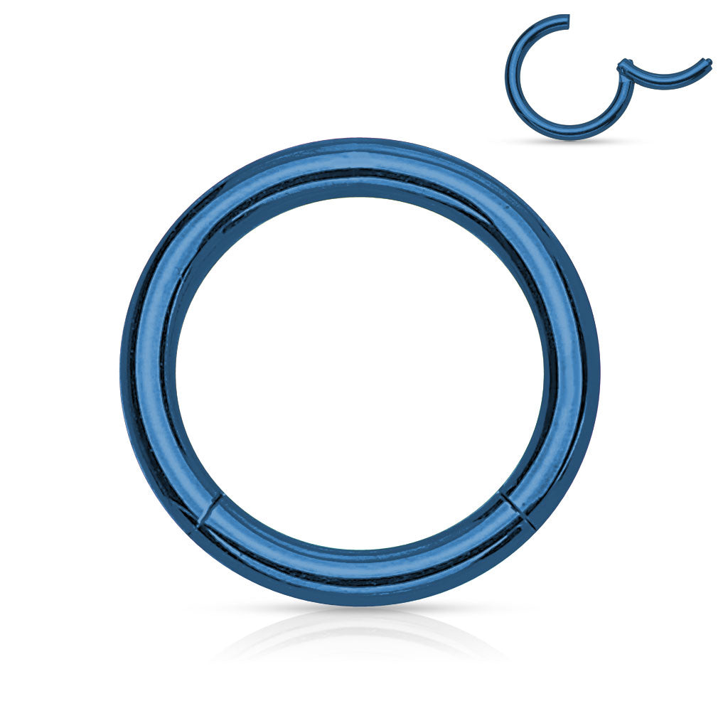 Titanium Hinged Rings.