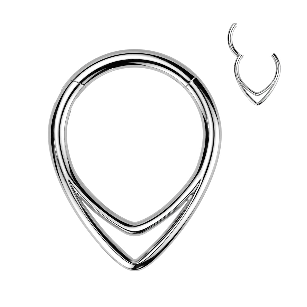 Double Chevron Hinged Segment Ring.