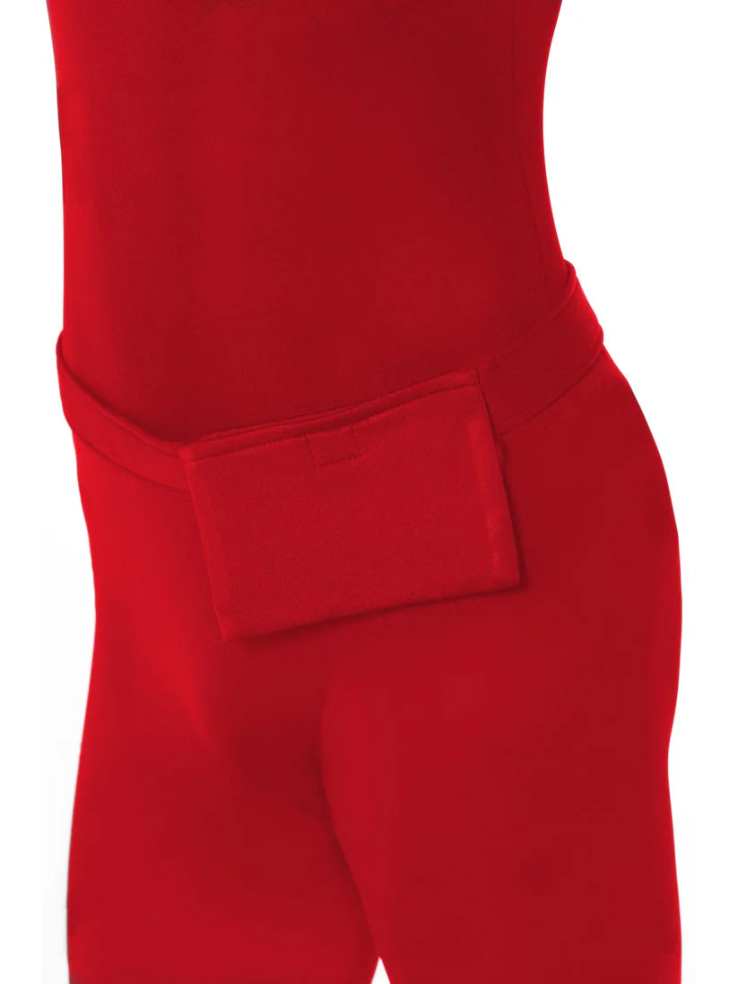 Red Second Skin Suit