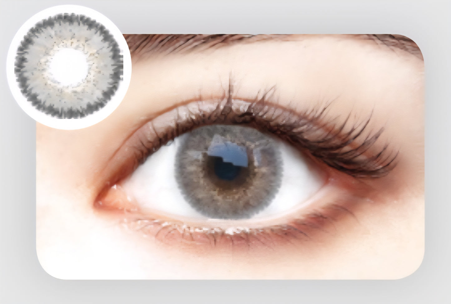 30 Day Contact Lenses - Lunar Grey
