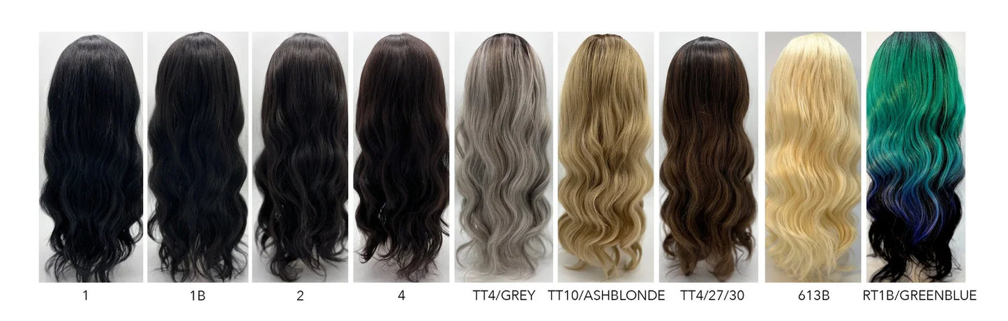 Willow Synthetic Lace Parting Wig