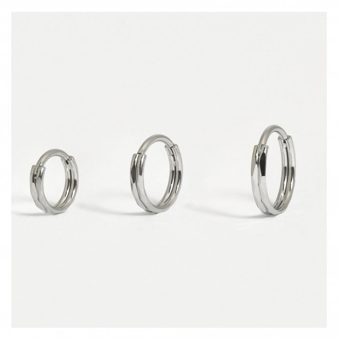 Double Diamond Cut Hinged Segment Ring.