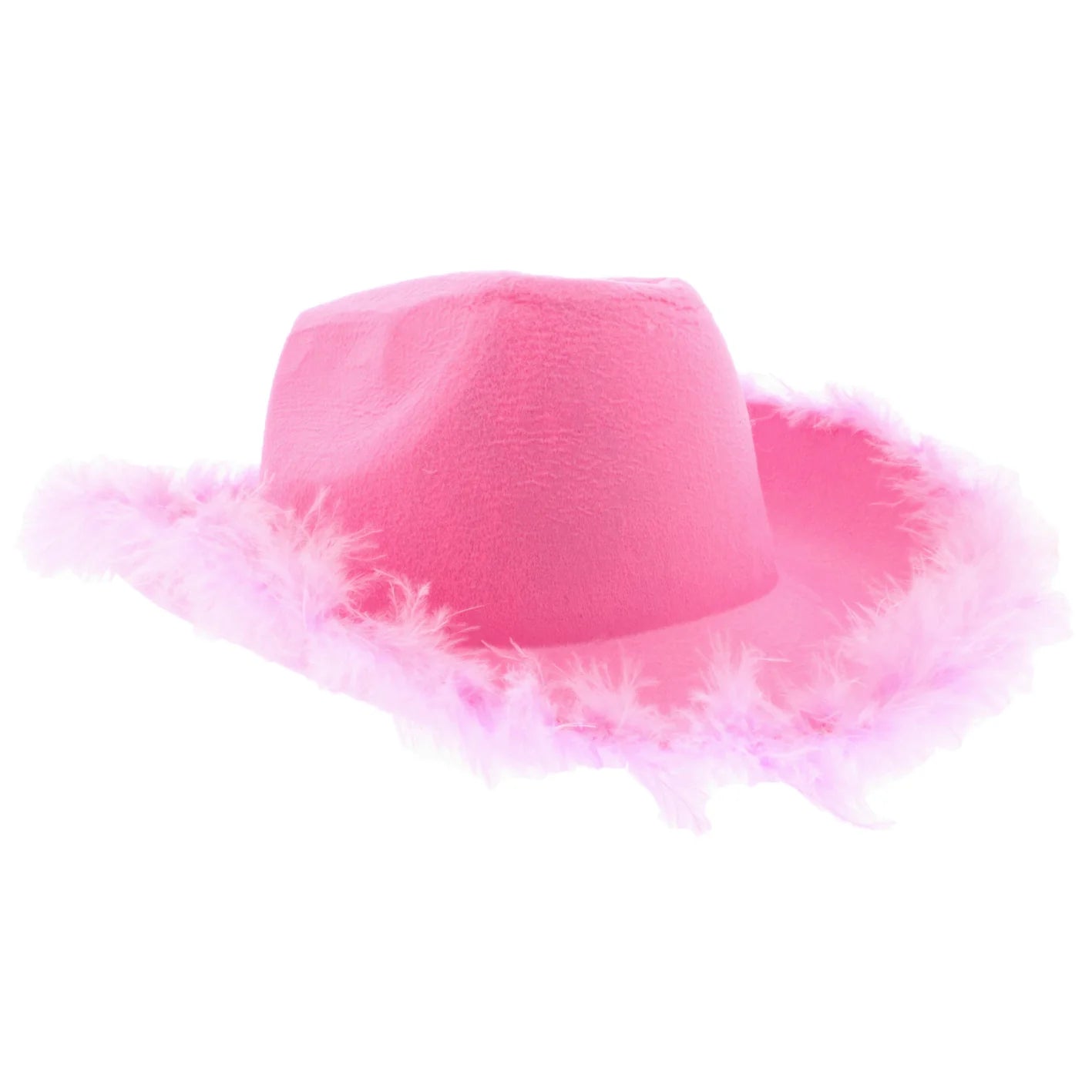Feather Cowboy Hat