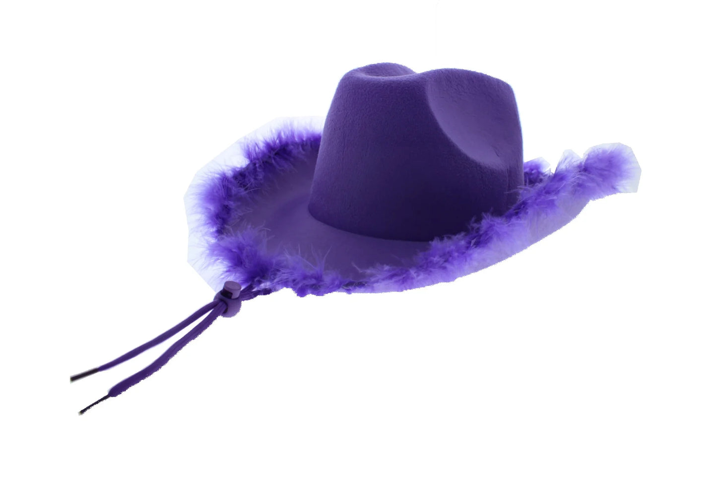 Feather Cowboy Hat