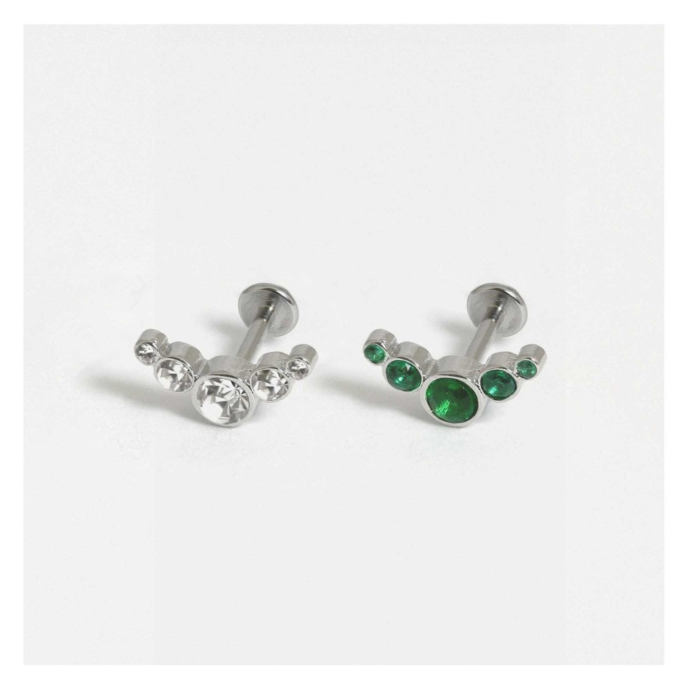 Gemfire Bezel Labret.