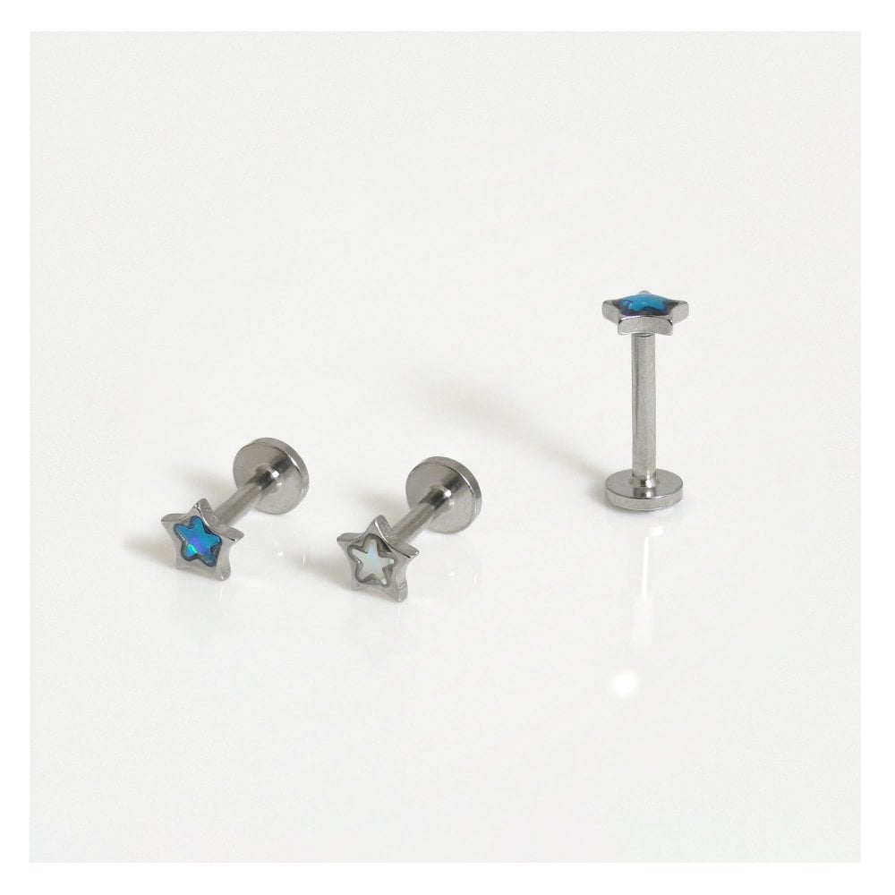 Opal Star Labret.