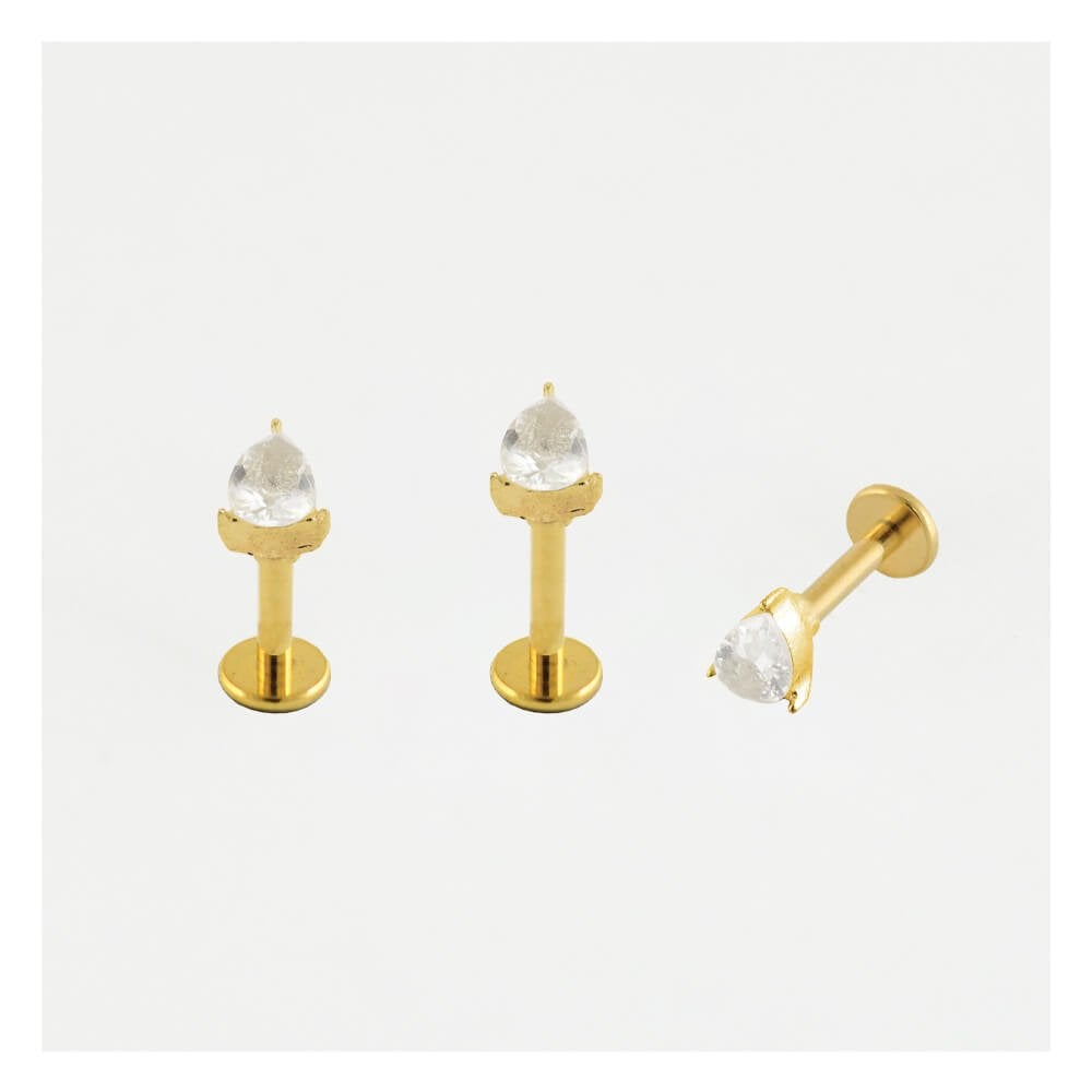 Clawset Teardrop Labret.