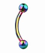 Titanium Curved Barbell