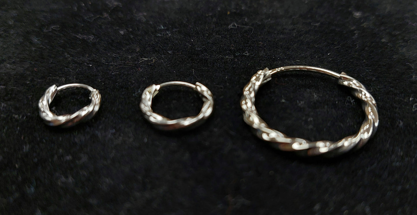 Twist Hoops.
