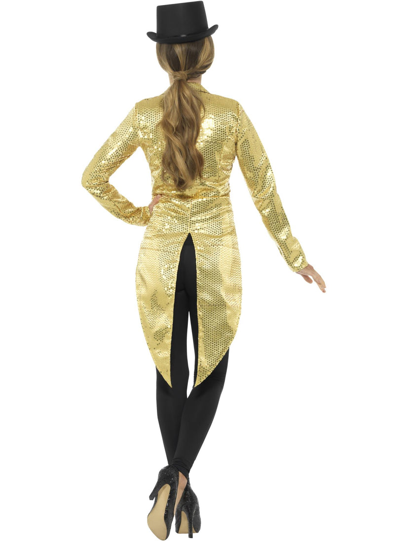 Sequin Tailcoat Jacket