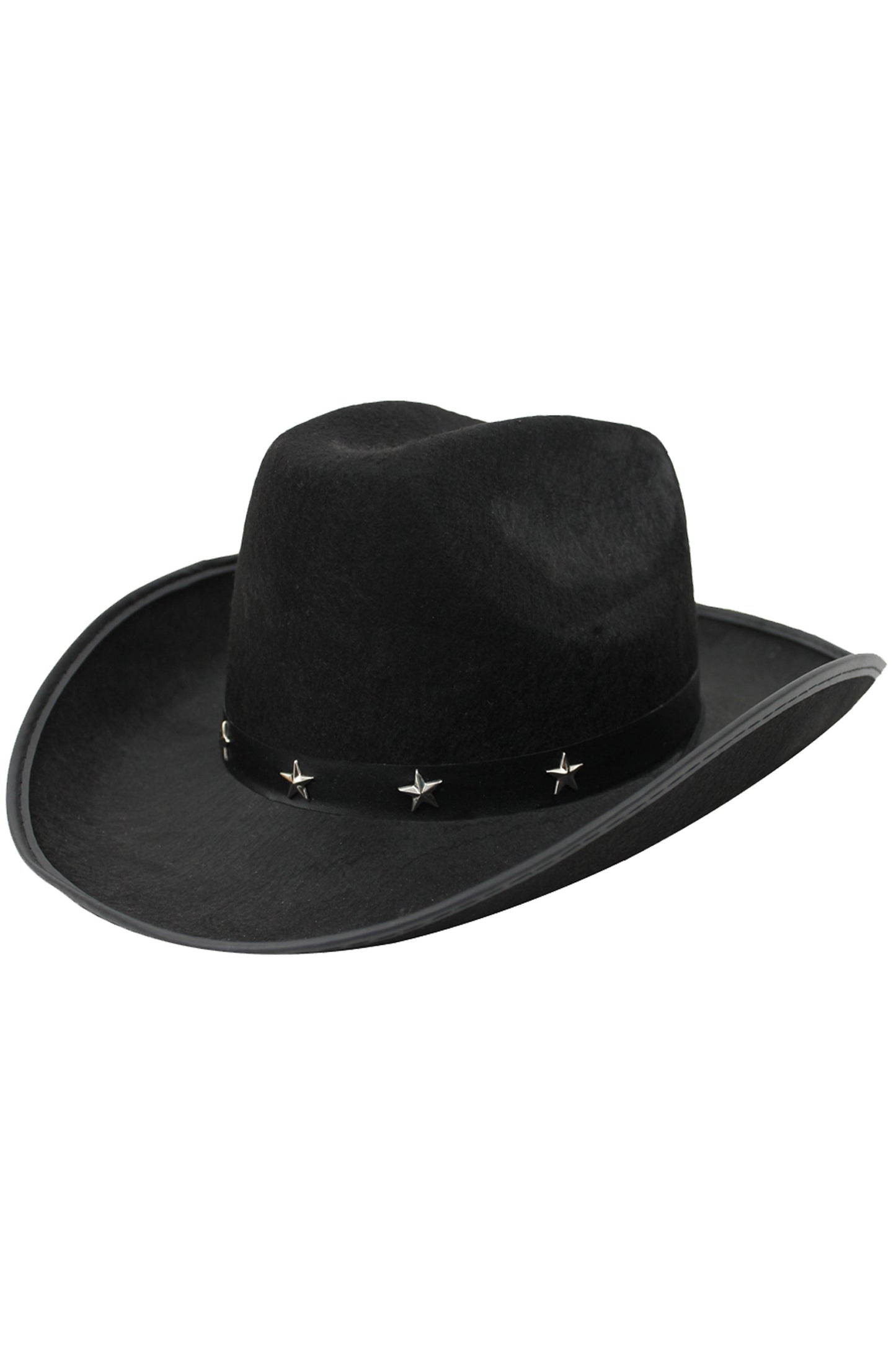 Black Star Studded Cowboy Hat