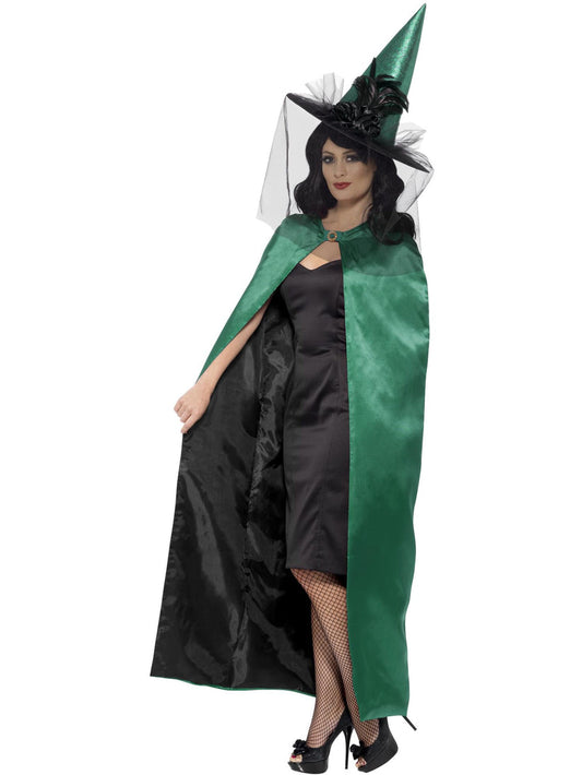 Deluxe Reversible Witch Cape