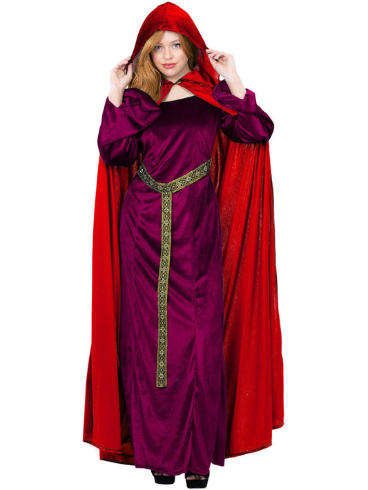Garnet Red Deluxe Cloak