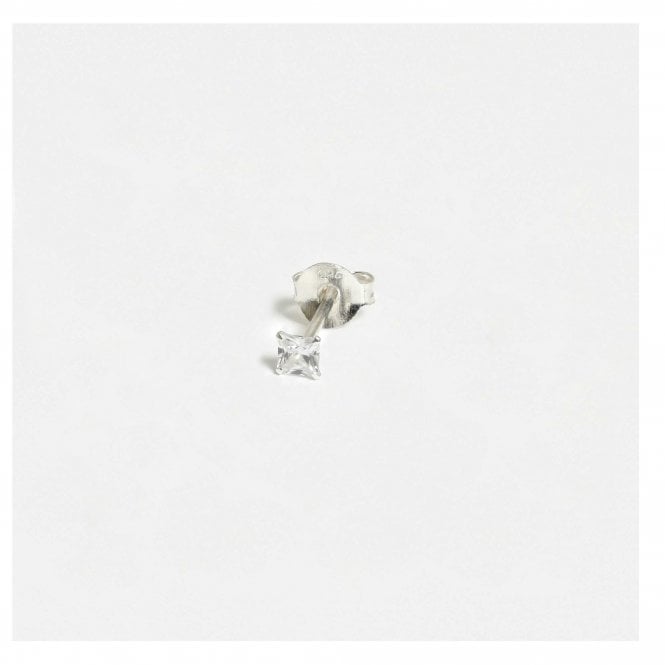 2mm Square CZ studs