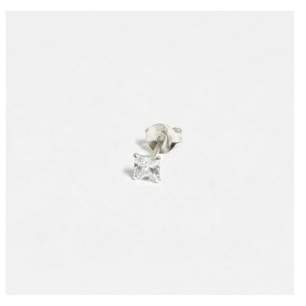 3mm Square CZ studs