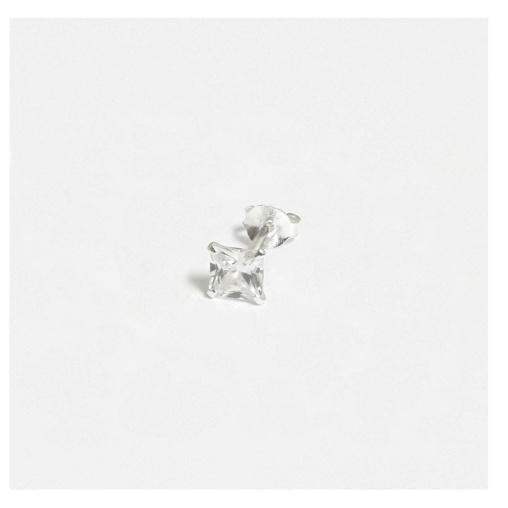 4mm Square CZ studs