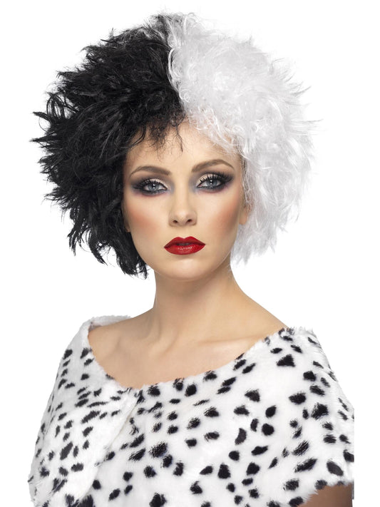 Evil Madame Wig Black & White