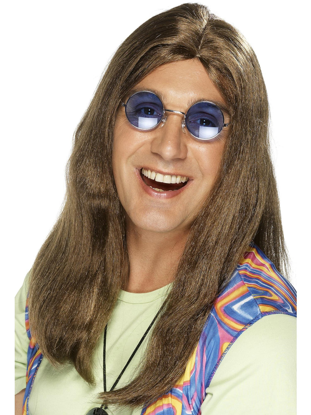 Neil Hippy Wig Brown