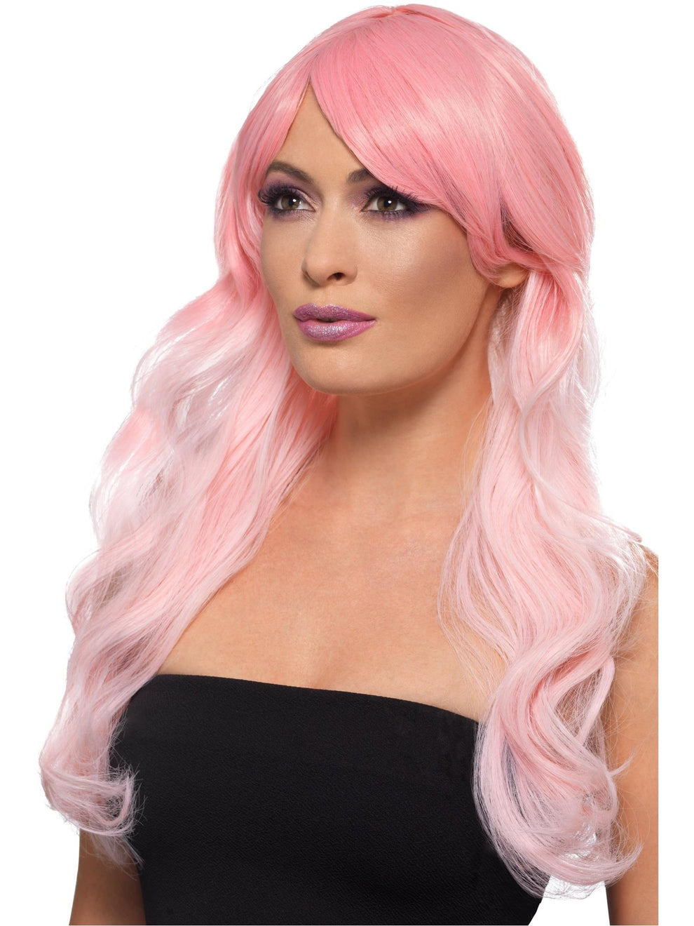 Heat Resistant Fashion Ombre Wig Pink