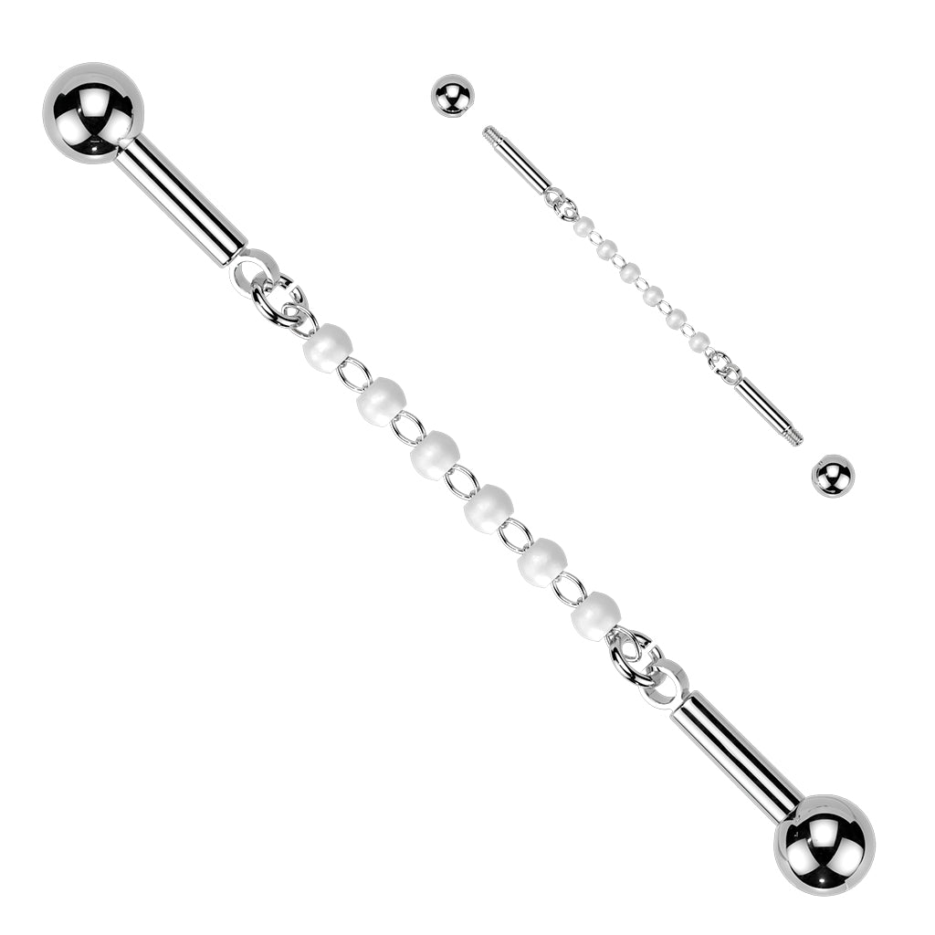 Pearl Chain Industrial Barbell.