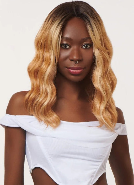 Callie Synthetic Lace Parting Wig