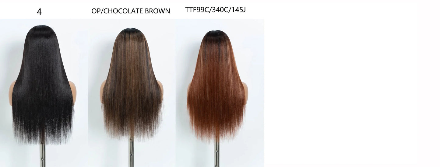 Cleo Synthetic Lace Parting Wig