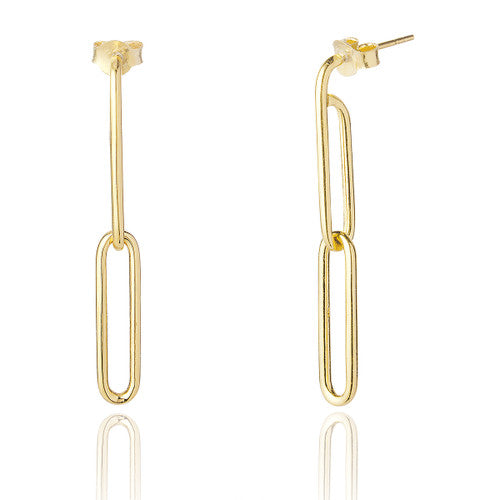 Ami Drop Earrings - Gold Plated