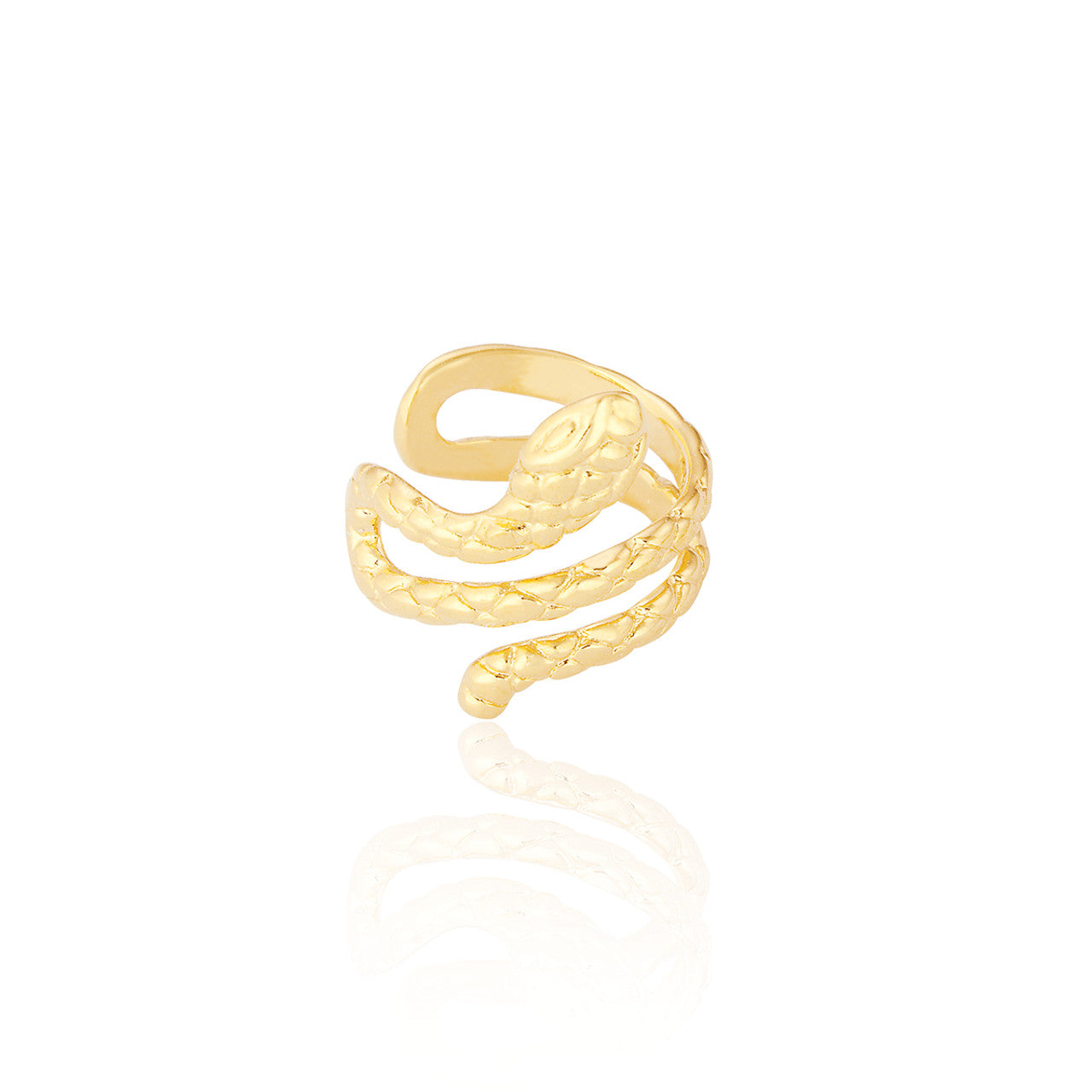Amaris Snake Ear Cuff - Gold Plated