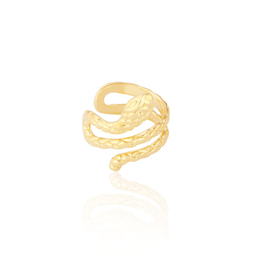 Amaris Snake Ear Cuff - Gold Plated