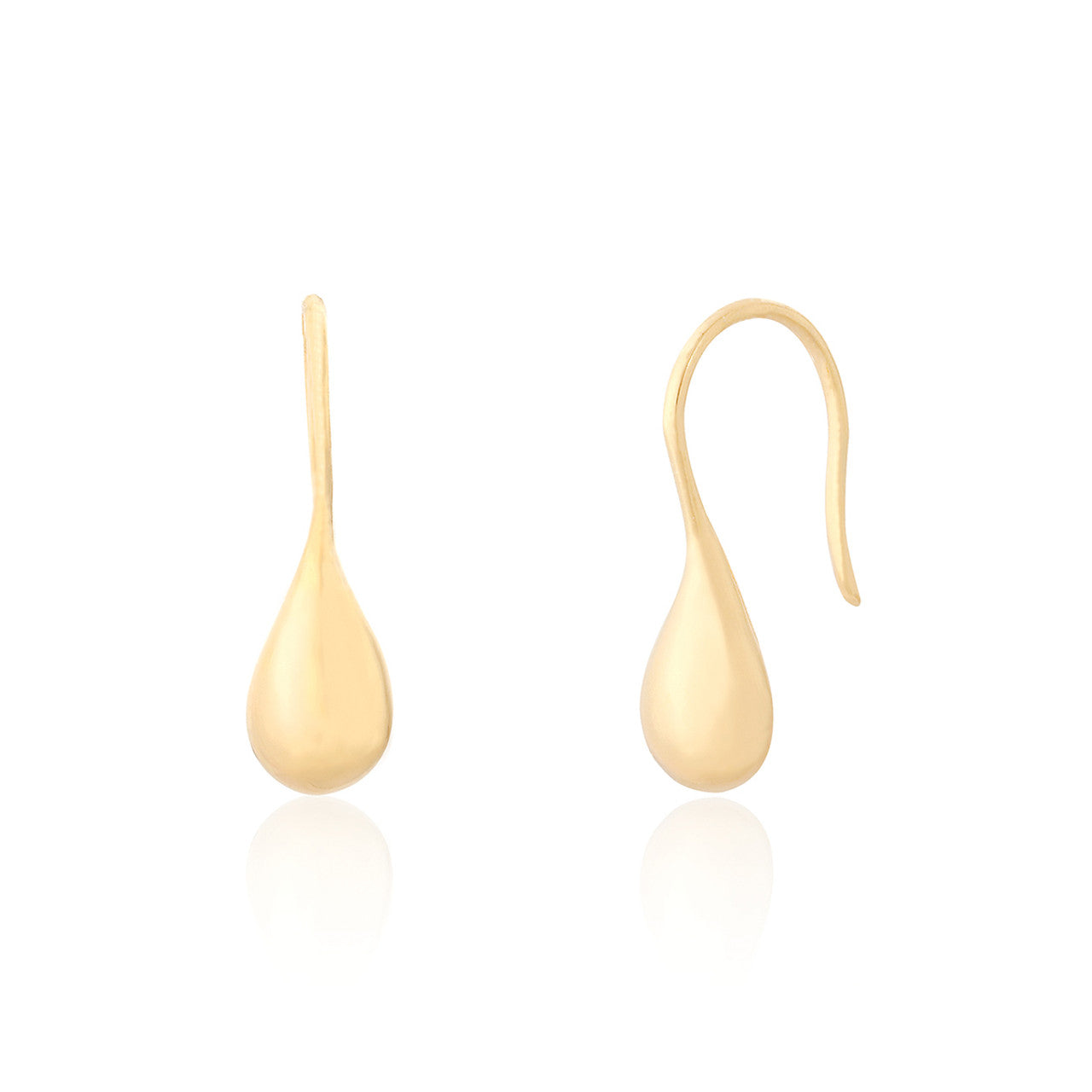 Arlene Droplet Earrings - Gold Plated