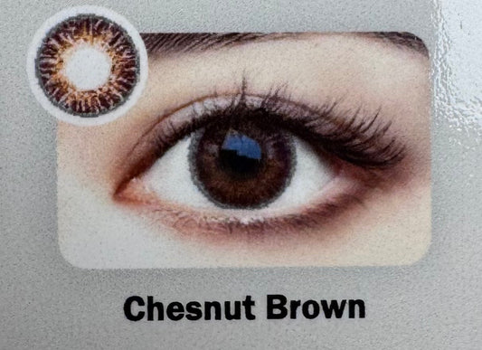 30 day Contact Lenses- Chestnut Brown