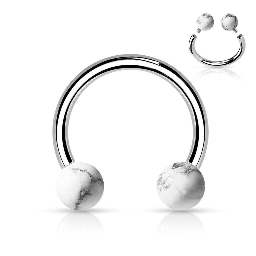 Stone Ball Horseshoe.