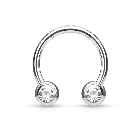 Forward Facing CZ Horseshoe.